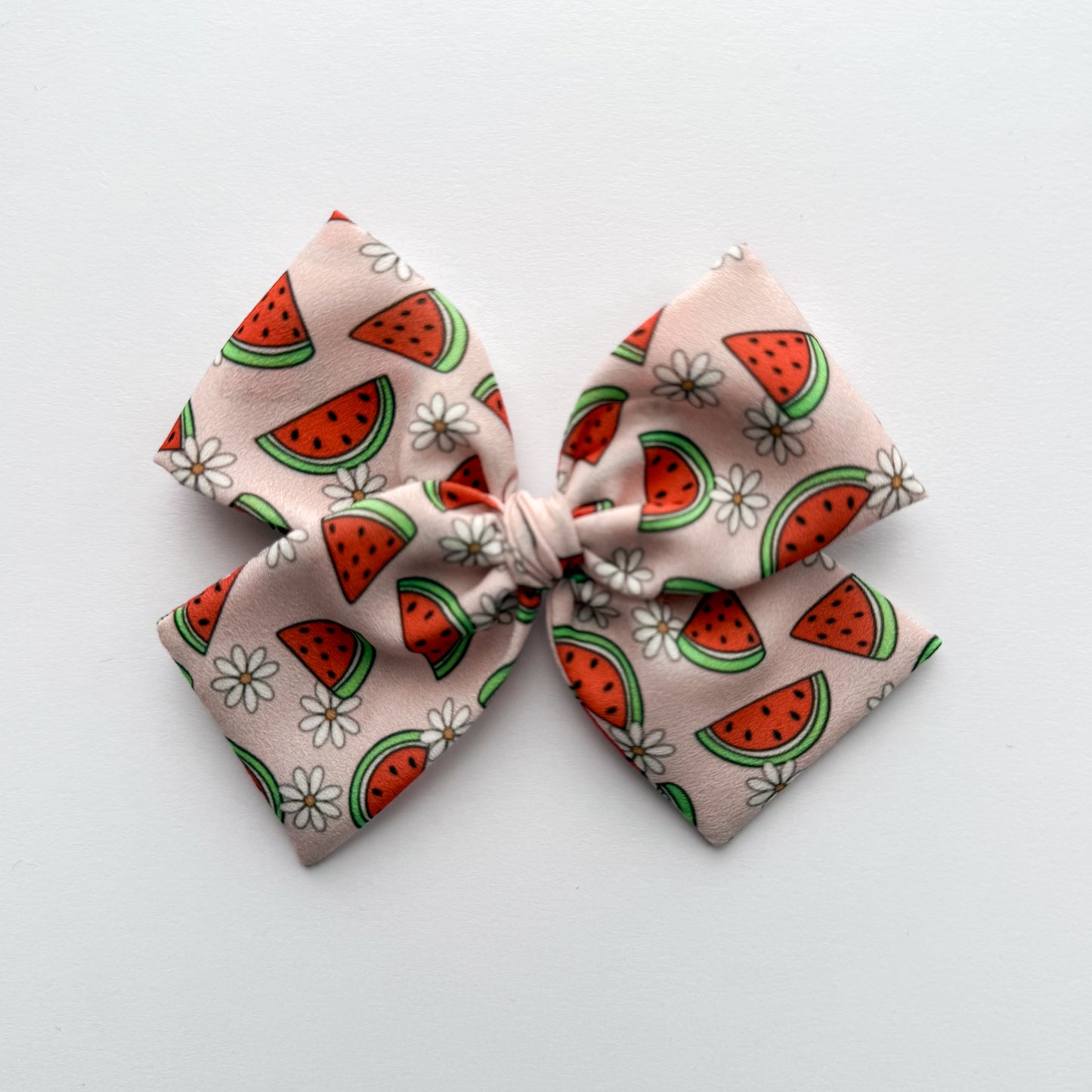 Watermelon Slices Hand-tied Bow