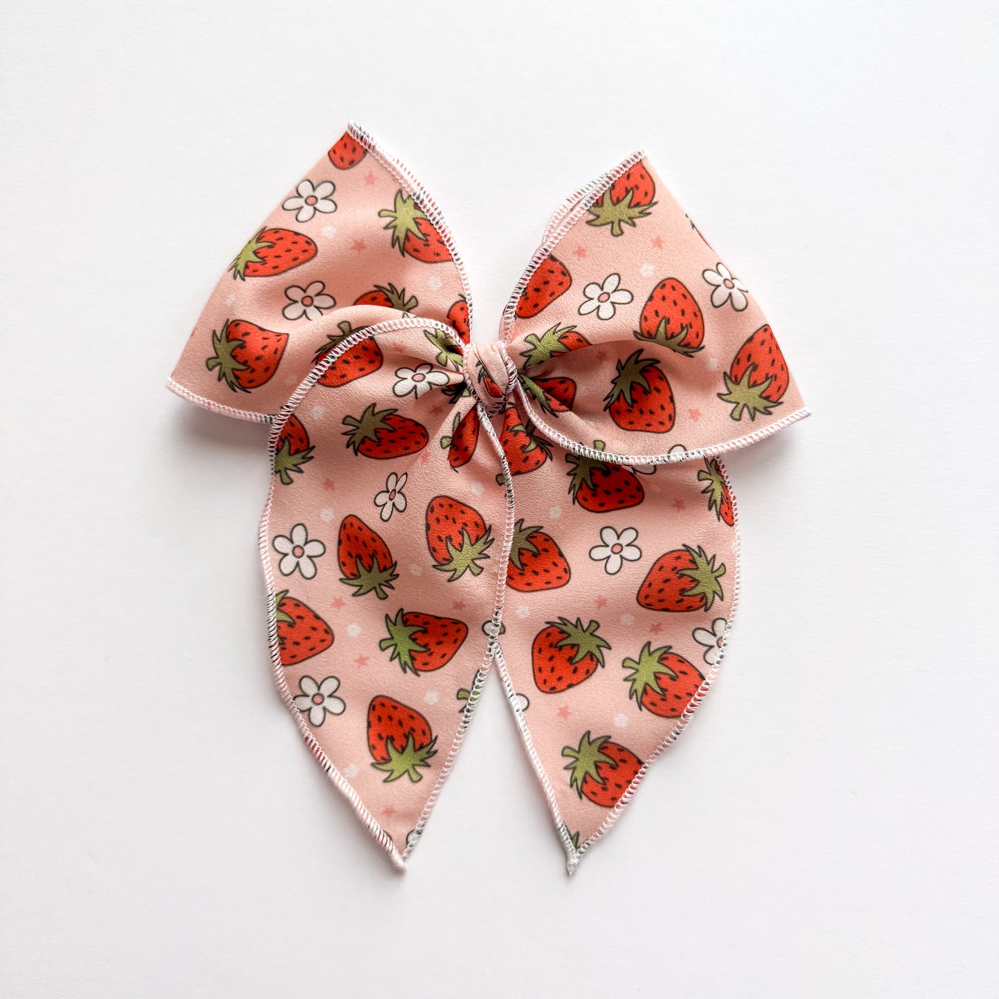 Sweet Strawberries Fable Bow