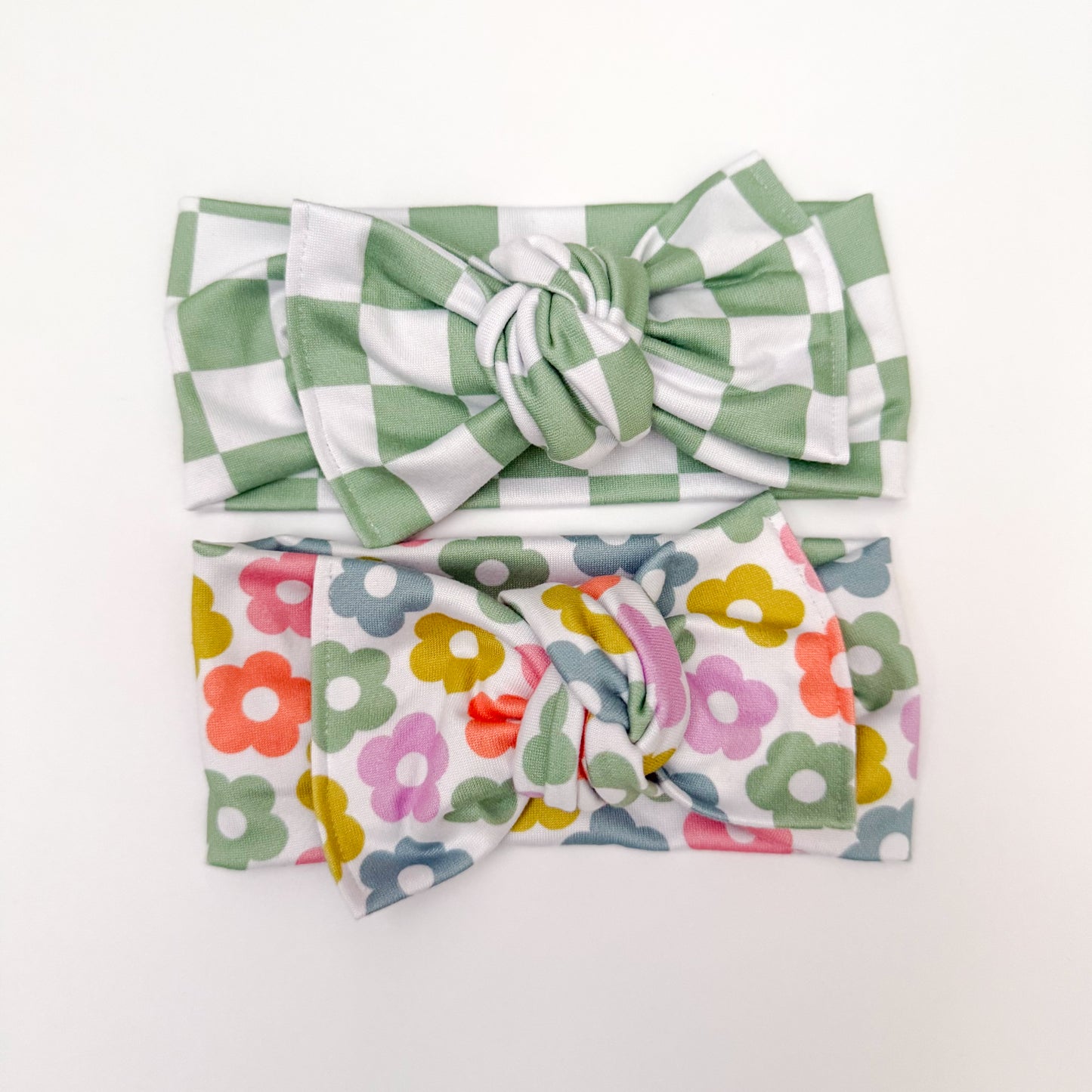 Flower Power Knotted Headwrap