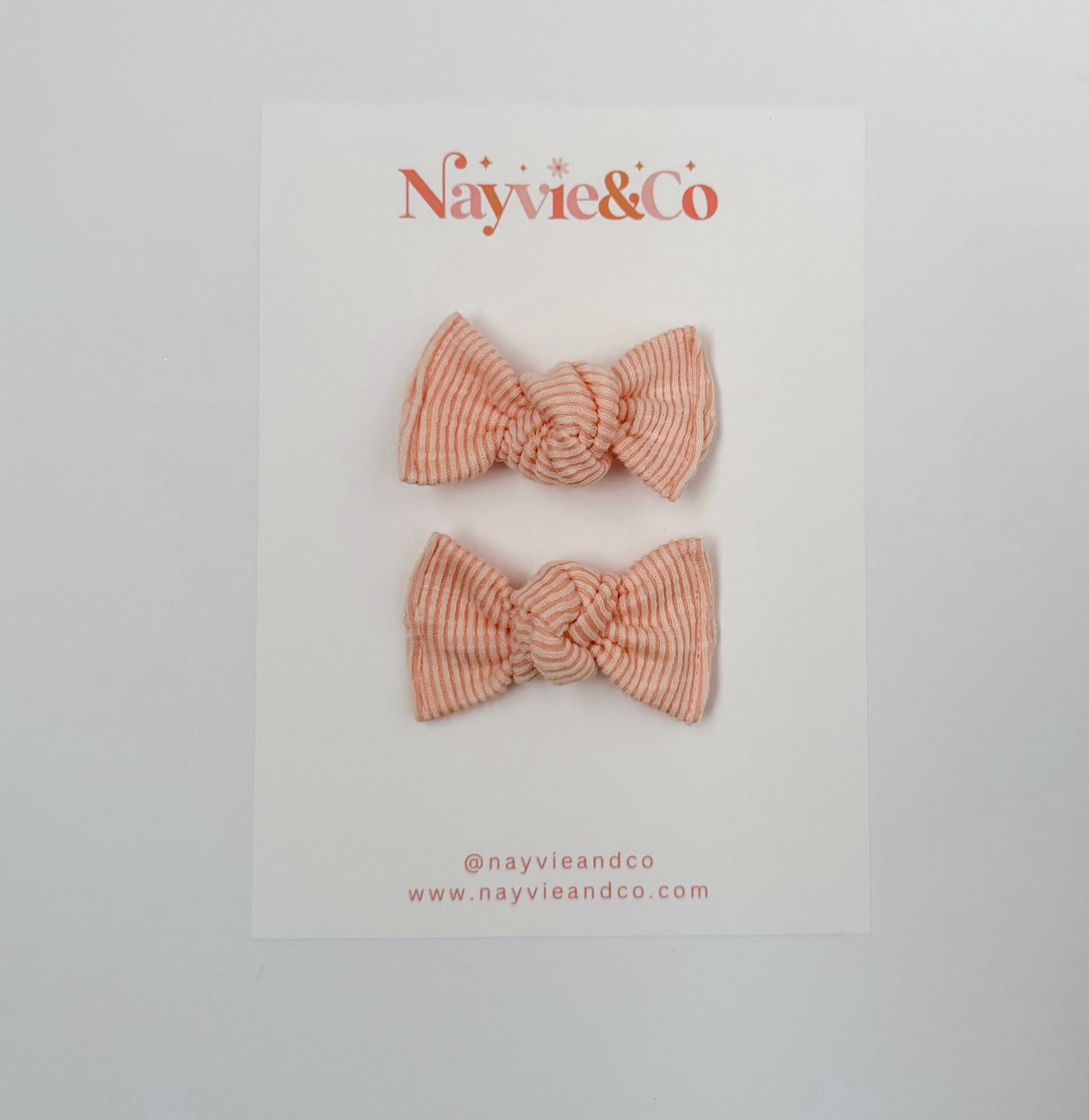 Sandwashed Pink KNOTTED PIGGY SET