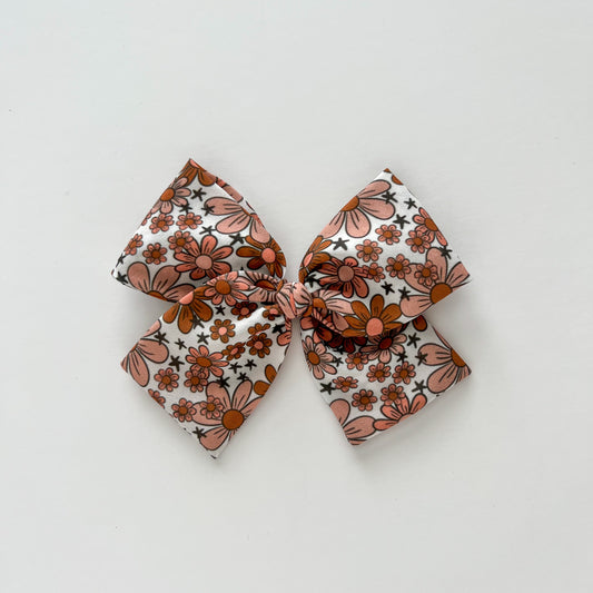 RTS Retro Daisies CLASSIC PIGGY SET Hand-tied Bow