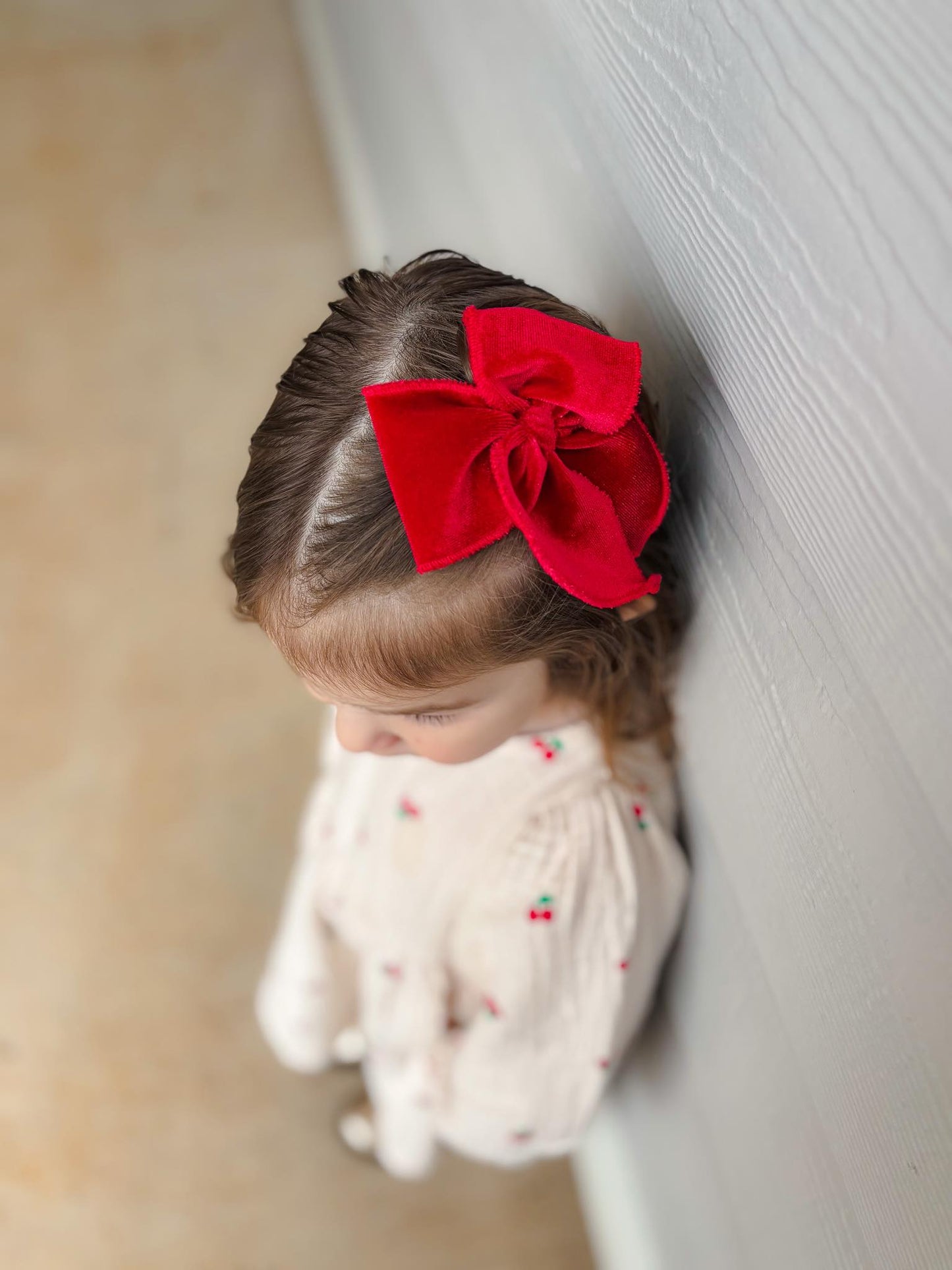 Red Velvet Fable Bow