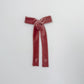 Dusty Mauve Velvet Long Tail Bow