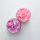Cotton Candy Glitter Gel