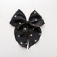 RTS Oversize Hearts on Black Fable Bow