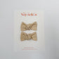 Oatmeal KNOTTED PIGGY SET