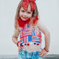 Red Bandanna Fable Bow