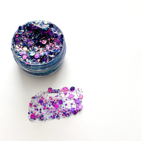 Grape Soda Glitter Gel