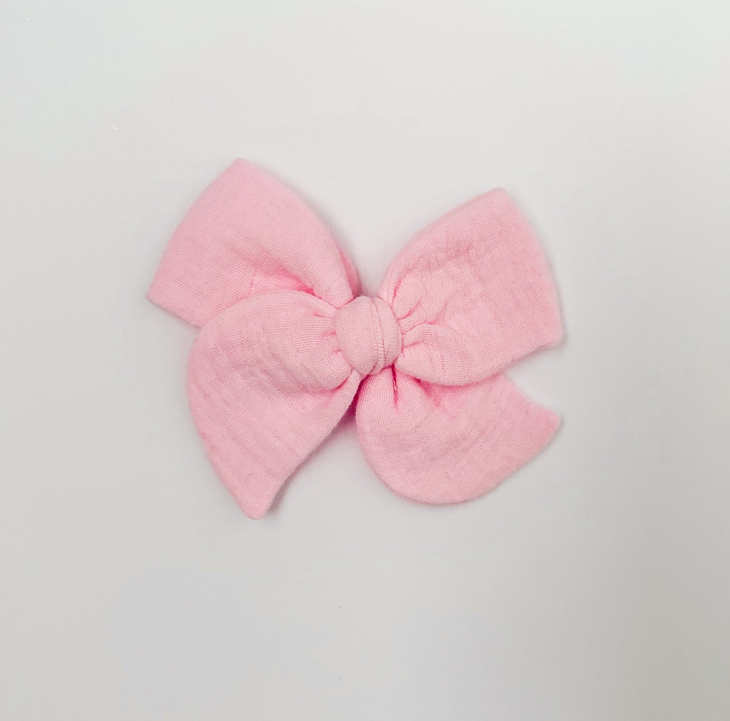 Light Pink Gauze Hand-tied Bow