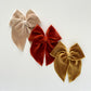 Gold Velvet Fable Bow