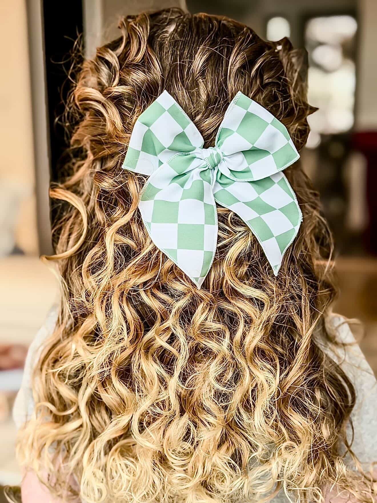 Spring Green Fable Bow