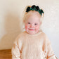 Evergreen Velvet Hand-tied Bow