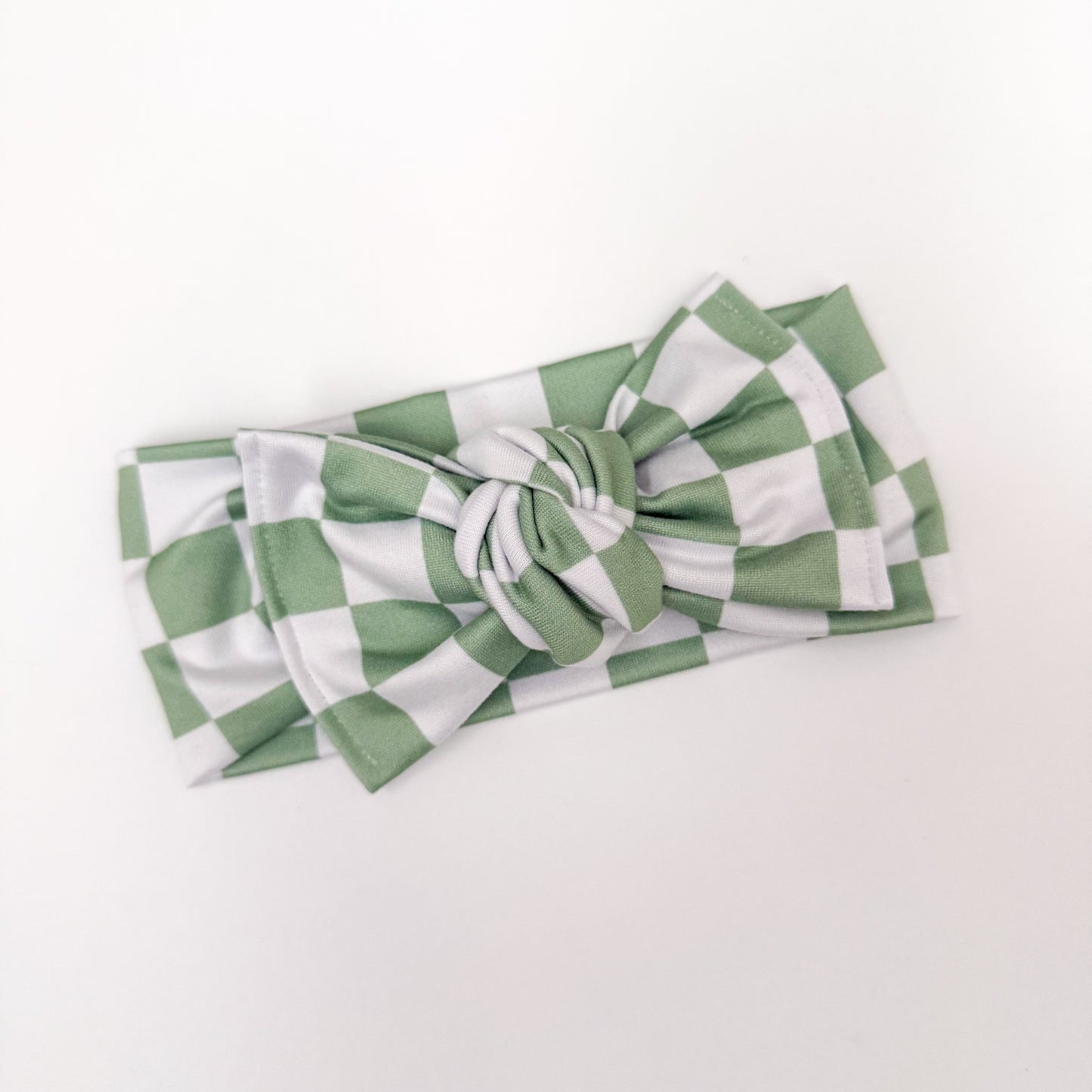 Spring Green Knotted Headwrap
