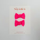 Neon Pink KNOTTED PIGGY SET