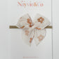 RTS NEUTRAL DAISIES ON NYLON Fable Bow