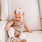 White Gauze Hand-tied Bow