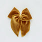 Gold Velvet Fable Bow