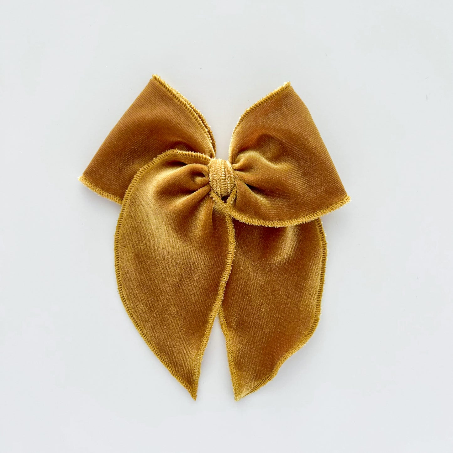 Gold Velvet Fable Bow