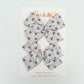 Cherry Stripes Hand-tied Bow