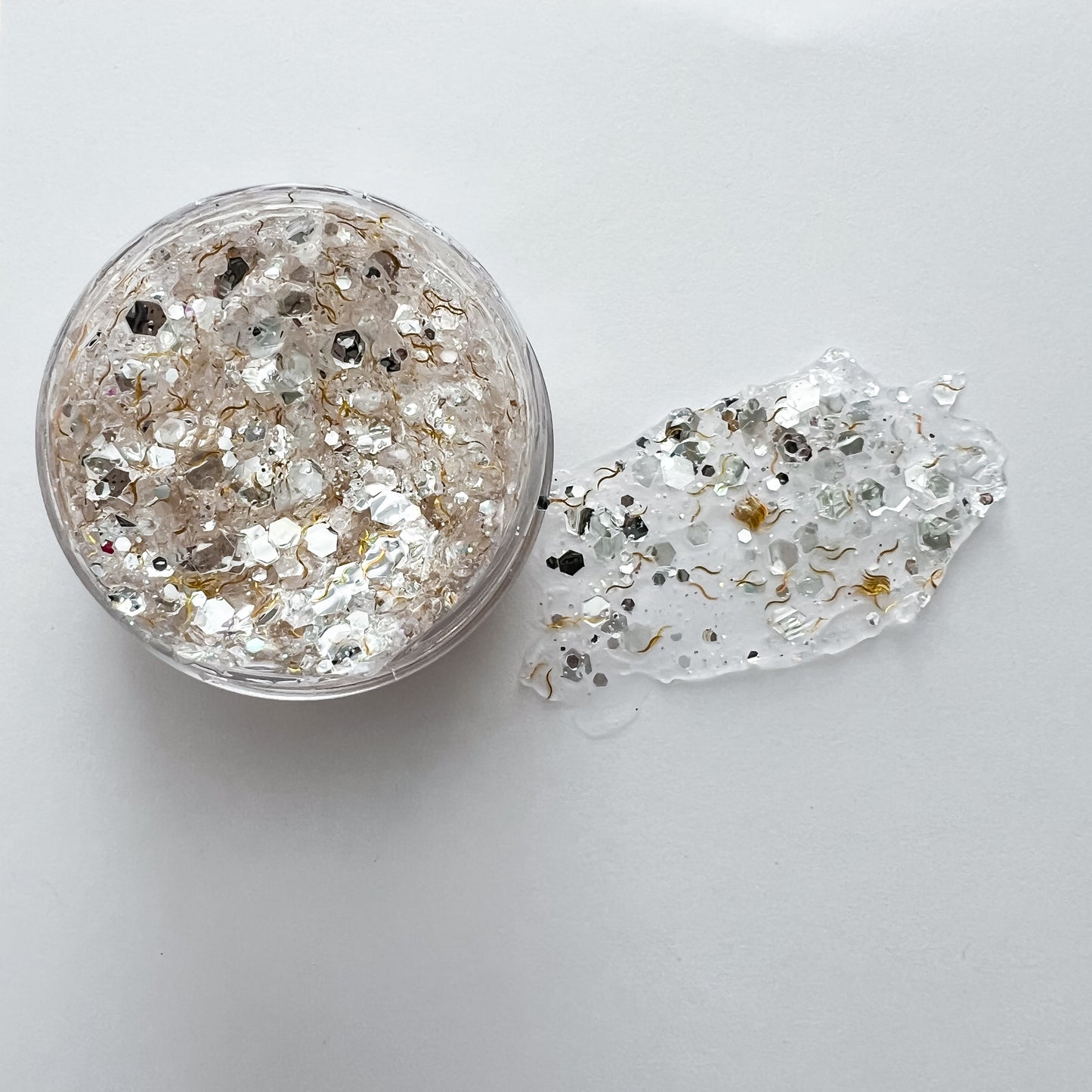Champagne Pop Glitter Gel
