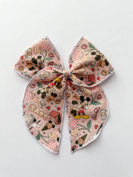 RTS OVERSIZE MICKEY IN LOVE Fable Bow