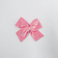 Light Pink Velvet Hand-tied Bow