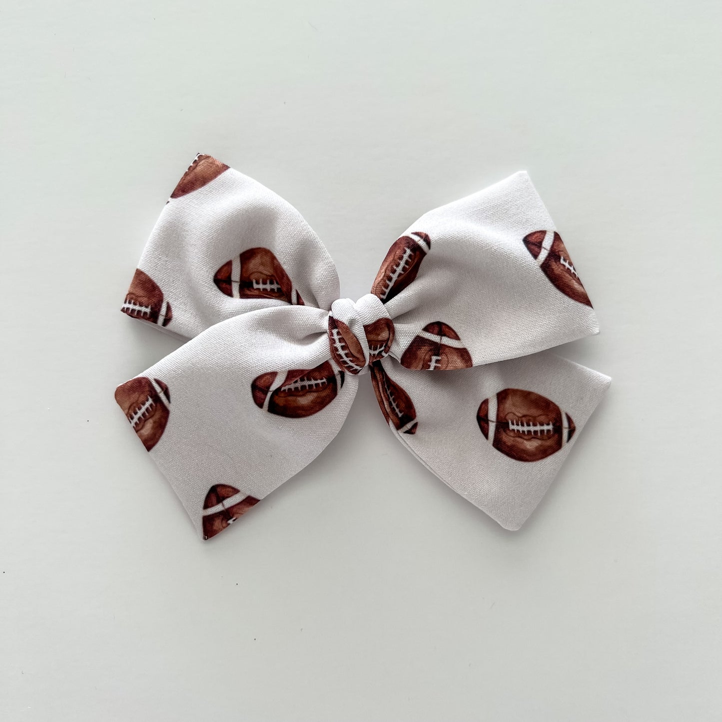 Footballs Hand-tied Bow