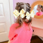 Butter Yellow Hand-tied Bow