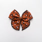 RTS Mini Brown+Pink Leopard Fable Bow