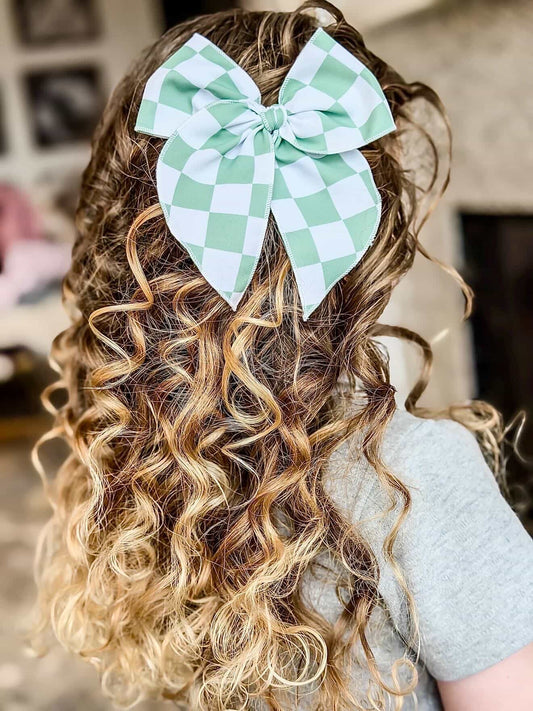 Spring Green Fable Bow
