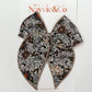 Oversized Autumn Floral Fable Bow