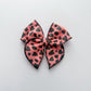 RTS Mini Black Hearts on Pink Fable Bow