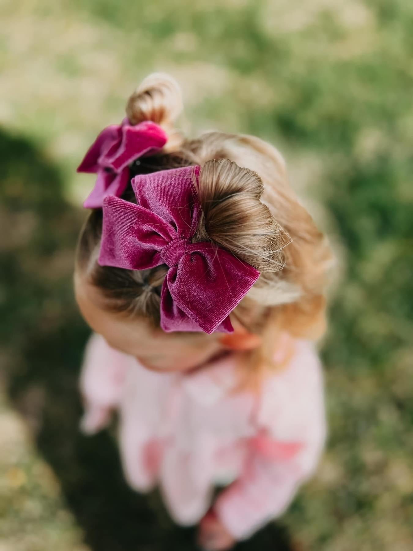 Rogue Velvet Hand-tied Bow