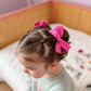 Hot Pink Schoolgirl Bow