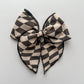 RTS Medium Wavy Check Fable Bow