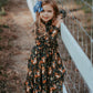 Dusty Blue Velvet Hand-tied Bow