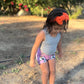 Orange Urban Ribbed Knotted Headwrap