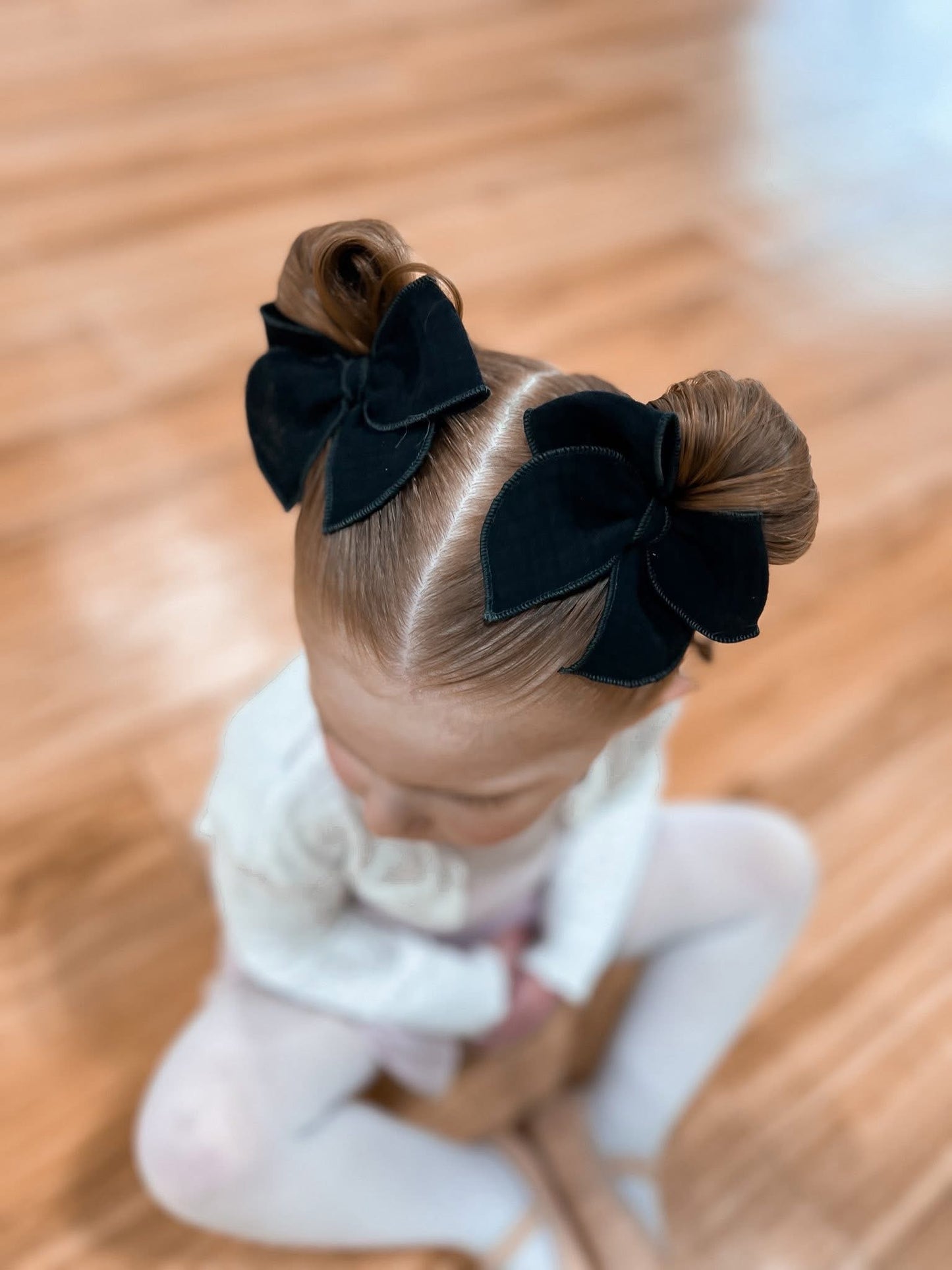 Black Gauze Fable Bow