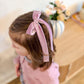 Lavender Velvet Long Tail Bow