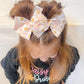 Smiley Daisies Hand-tied Bow