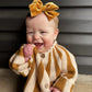 Gold Velvet Hand-tied Bow