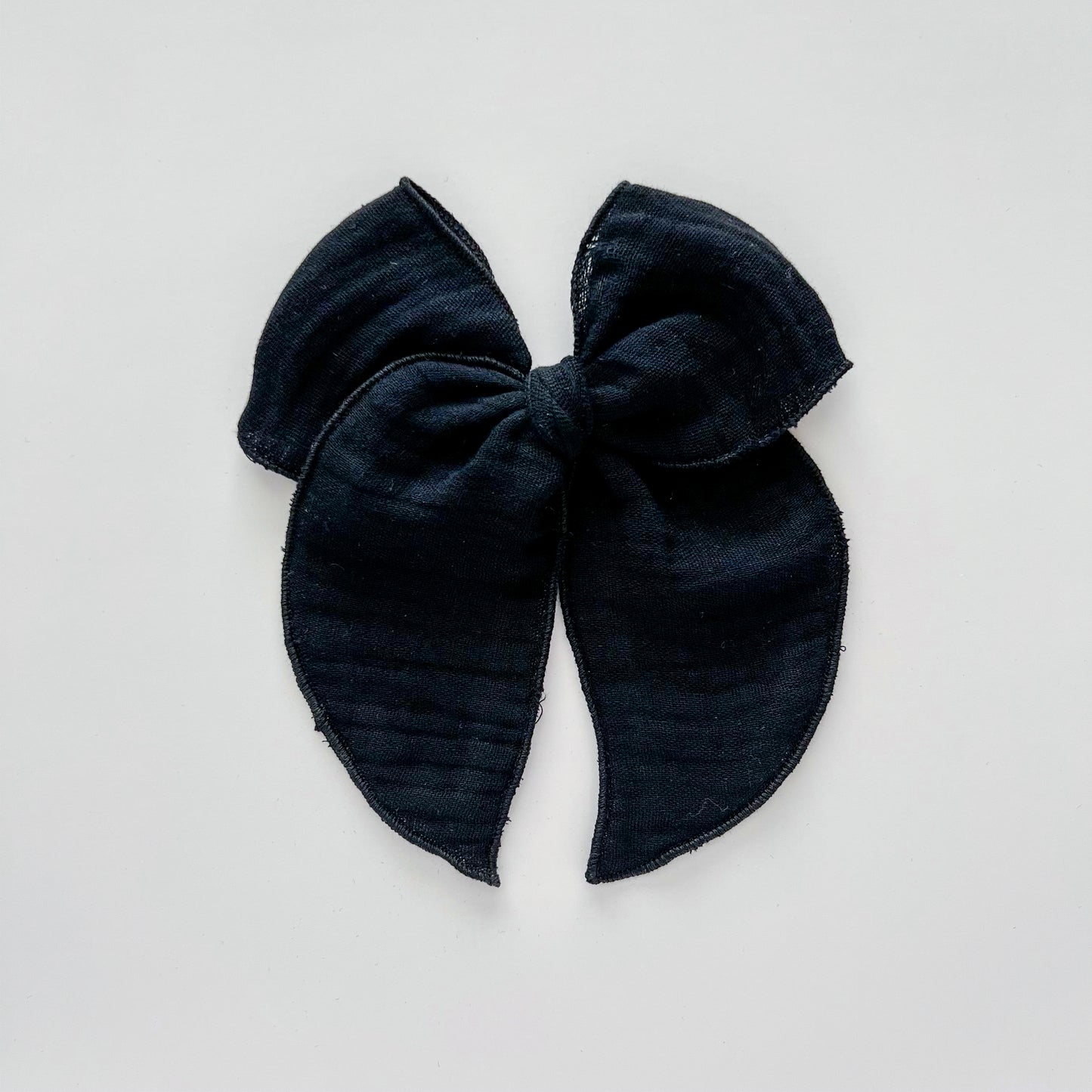 Black Gauze Fable Bow
