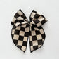Black+Sand Check Fable Bow