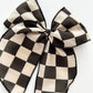 Black+Sand Check Fable Bow