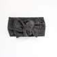 Heathered Charcoal Ribbed Tie-On Headwrap