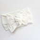 White Ribbed Chunky Knotted Headwrap