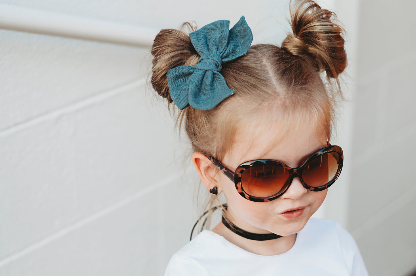 Balsam Green Gauze Hand-tied Bow