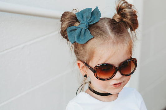 Balsam Green Gauze Hand-tied Bow