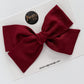 Cranberry Hand-tied Bow