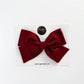 Cranberry Hand-tied Bow
